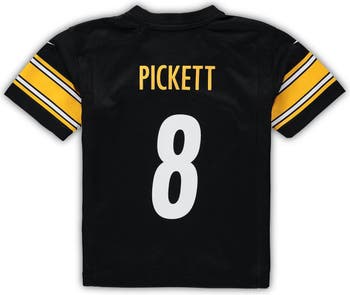 Nike Preschool Nike Kenny Pickett Black Pittsburgh Steelers Game Jersey
