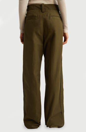 Meryll Rogge Pleated Cotton Pants | Nordstrom