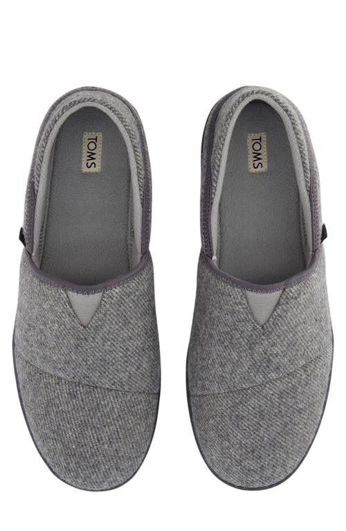 Shop Toms Camden Slipper In Grey