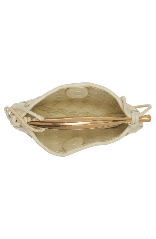 BOTTEGA VENETA BOTTEGA VENETA SARDINE INTRECCIATO LEATHER TOP HANDLE BAG