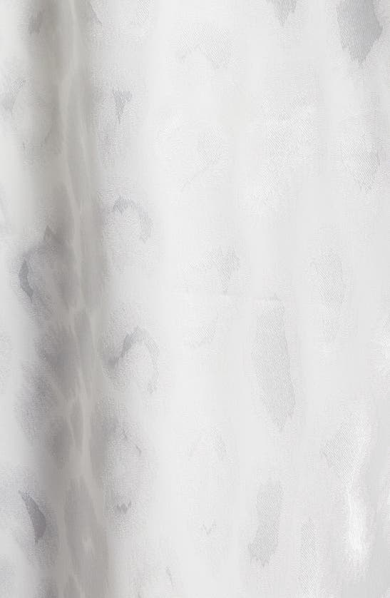 Natori Decadence Leopard Satin Damask Wrap In Warm White