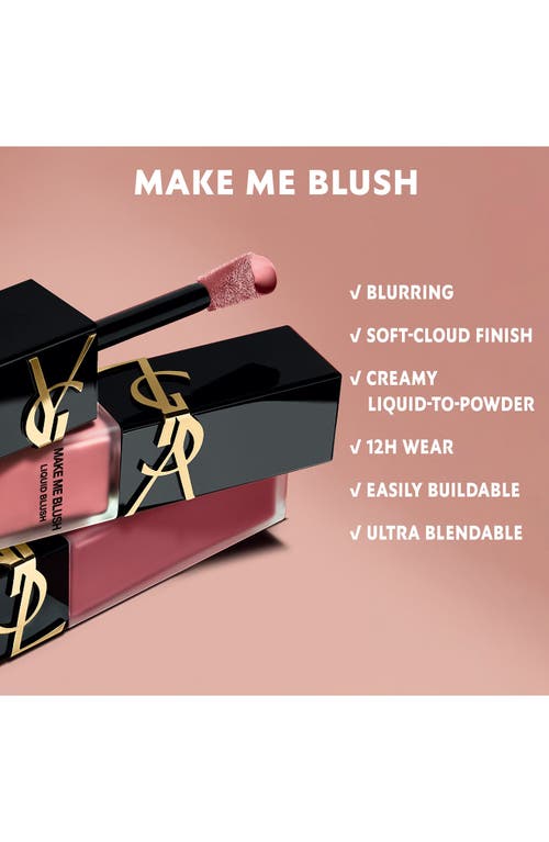 Shop Saint Laurent Yves  Make Me Blush Liquid Blush In 69 Lavender Lust