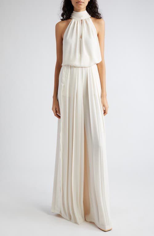 Ramy Brook Sunny High Neck Tank Top In Light Sandstone