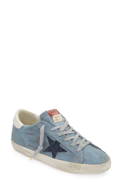 Golden Goose Super-Star Low Top Sneaker Denim/Navy at Nordstrom,