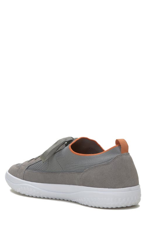 Shop Vince Camuto Hadyn Knit Sneaker In Light Grey/dese Strtol