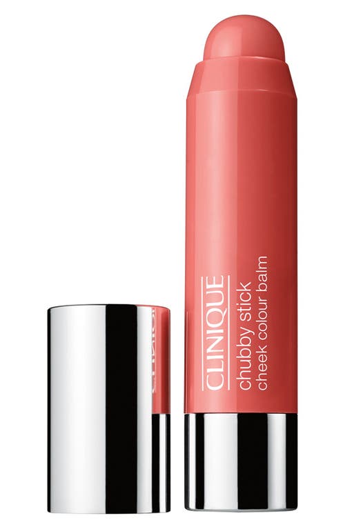 Clinique Chubby Stick Moisturizing Cheek Color Balm in Robust Rhubarb at Nordstrom