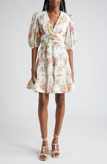 Zimmermann pleated top tier dress