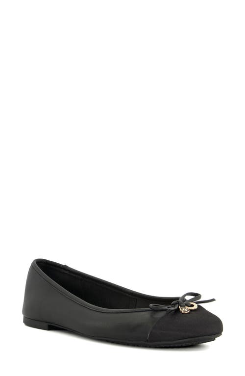 Hallo Ballet Flat in Black