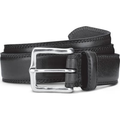 Allen Edmonds Wide Street Leather Belt, Black