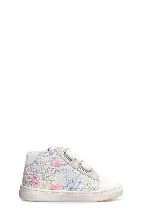 Shop Naturino Kids' Pinn Sneaker In White-multi