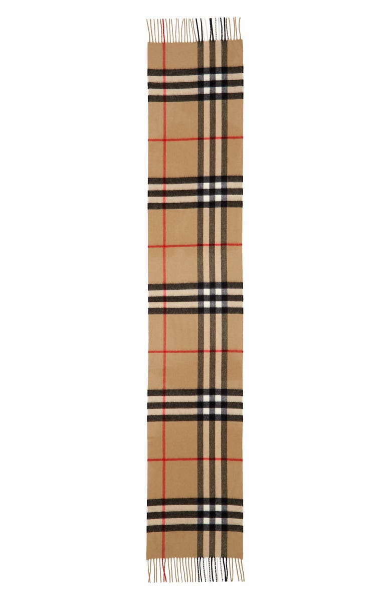 Symphony lejer bacon Burberry Giant Icon Check Cashmere Scarf | Nordstrom