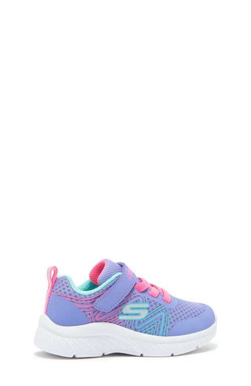 Shop Skechers Kids' Microspec Plus Sneaker In Periwinkle/multi