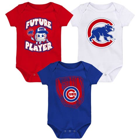 St. Louis Cardinals Newborn & Infant Minor League Player Three-Pack  Bodysuit Set - Navy/Red/White