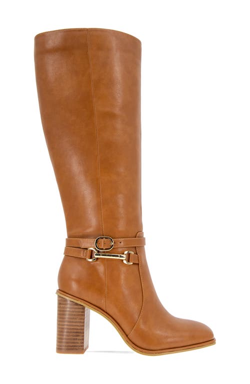 Bcbg Volana Knee High Boot In Cognac