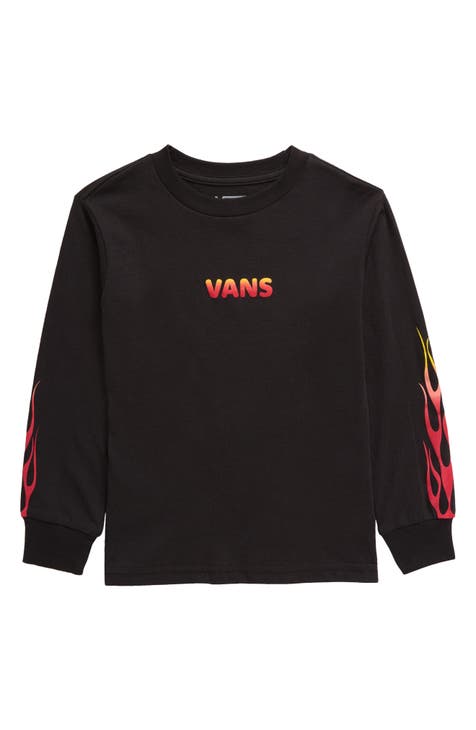 Boys Vans T Shirts 2T 7 Henley Crewneck Long Sleeve Nordstrom