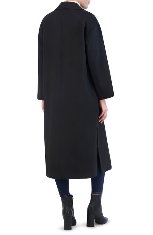 Shop Rebecca Minkoff Relaxed Double Face Coat In Black