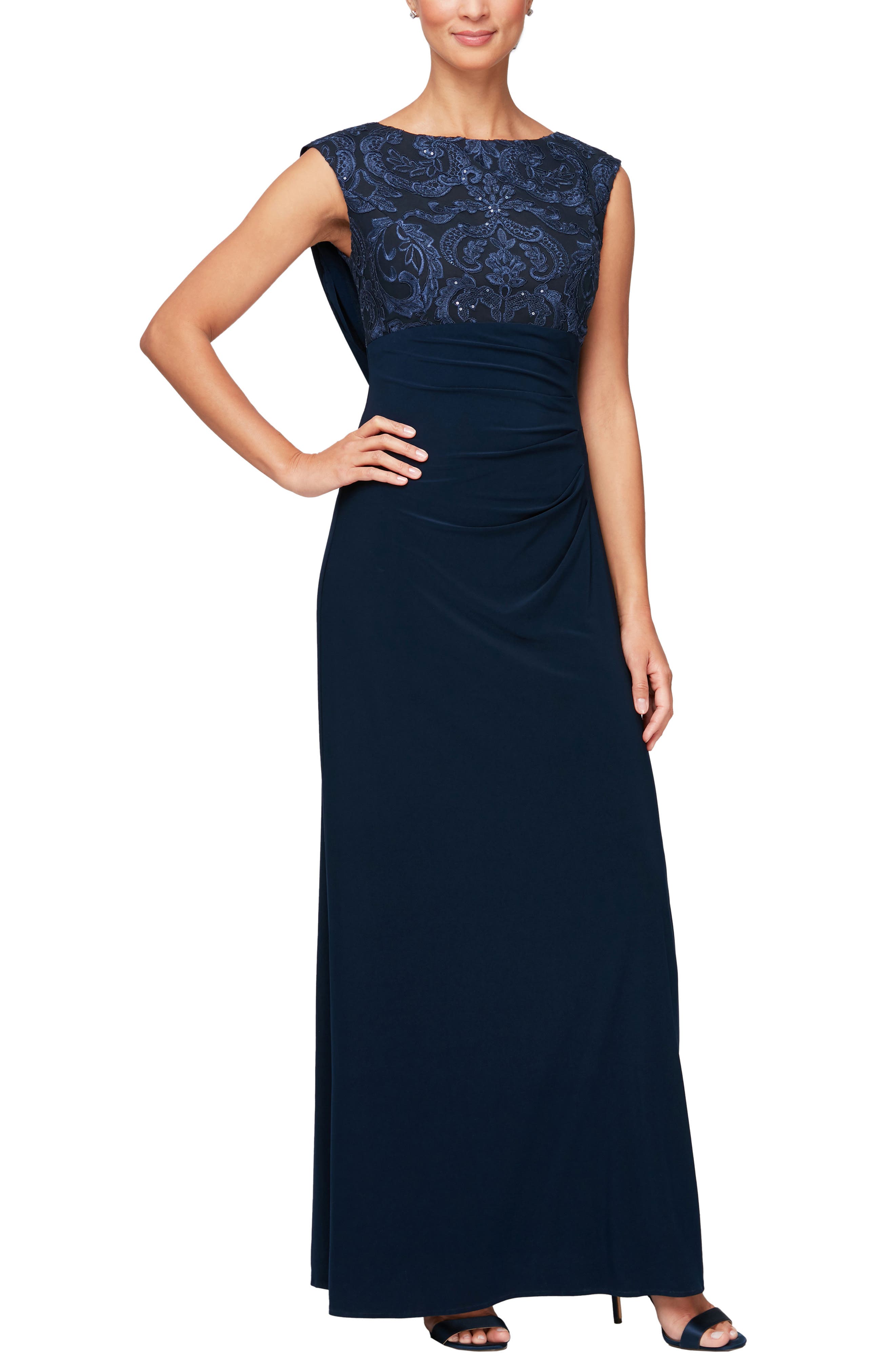 empire waist formal dress