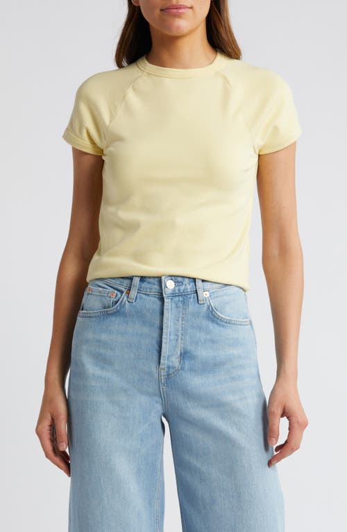 Madewell Raglan Sleeve Baby Tee Candlelight at Nordstrom,