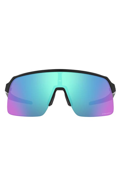 Oakley Shield Sunglasses In Matte Black/prizm Sapphire