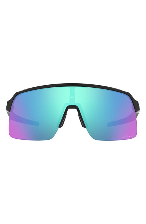 Oakley Sutro Lite Mask-frame Sunglasses In Matte Black/prizm Sapphire