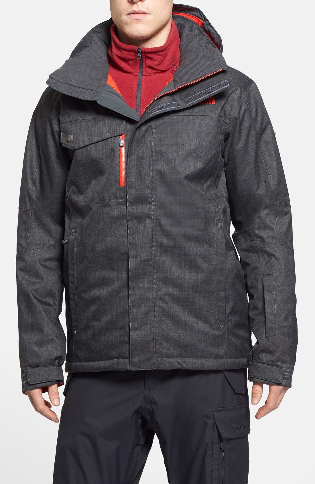 The North Face 'Hickory Pass' Waterproof Jacket with Removable Hood