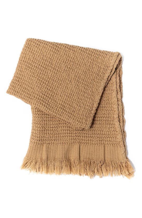 House No.23 Ella Hand Towel In Latte