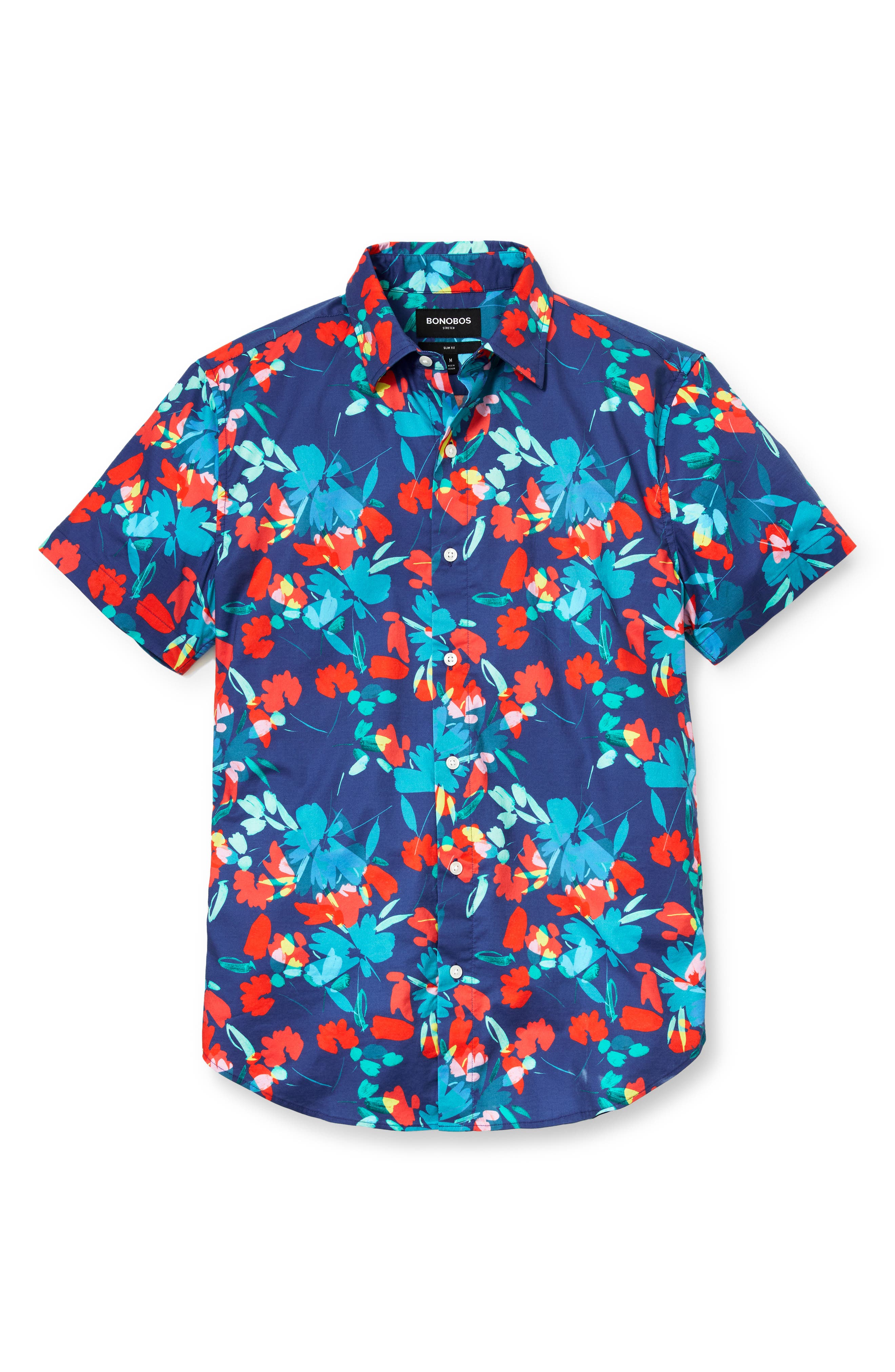 dark blue button down shirt