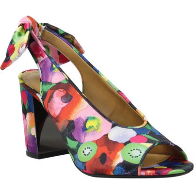J. Renee Brietta Bow Slingback Sandal, Pink
