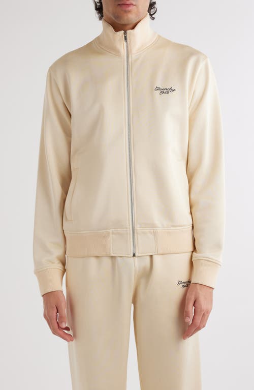 Shop Givenchy Simple Track Jacket In Ivory