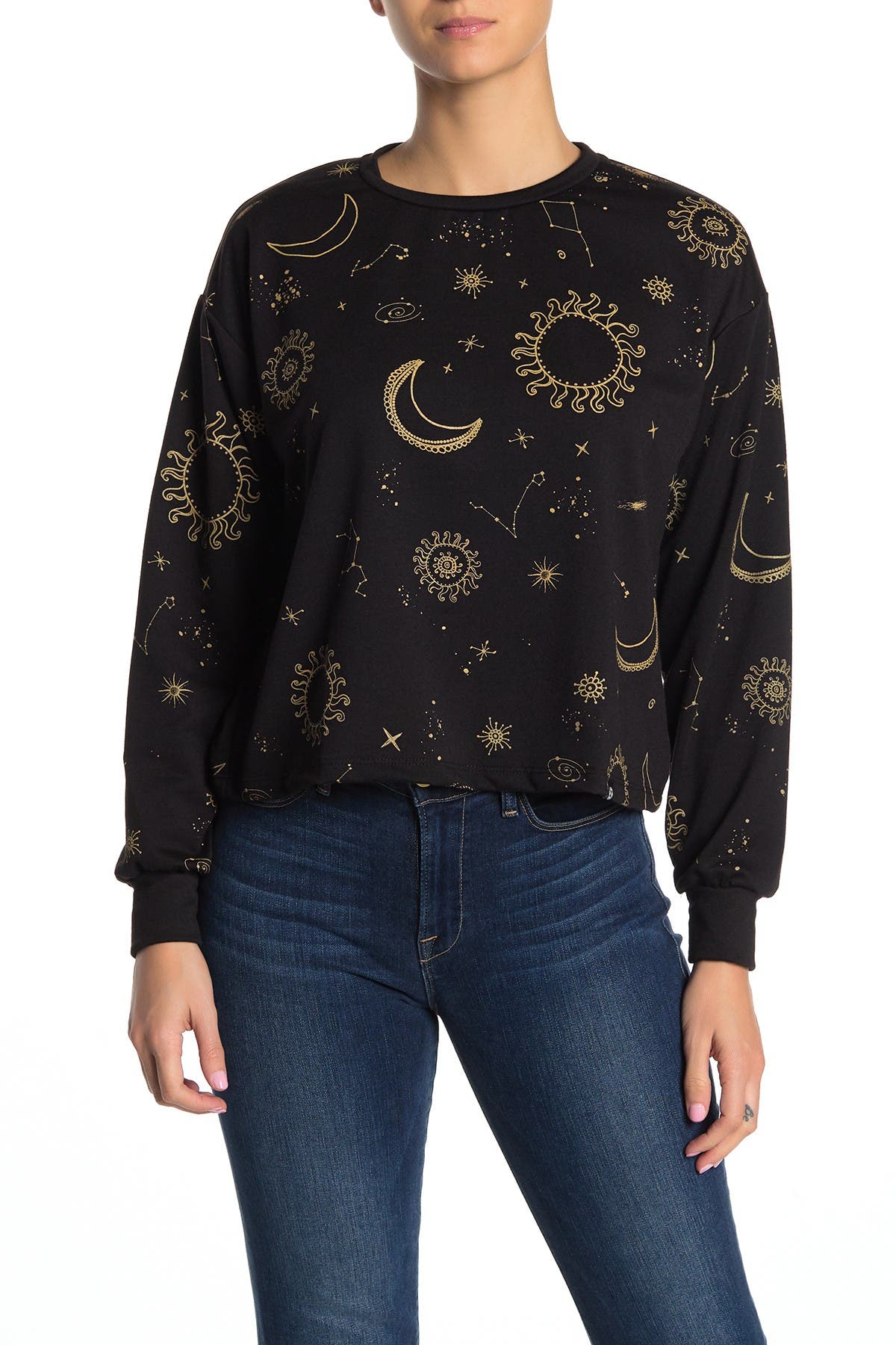 moon and stars sweater