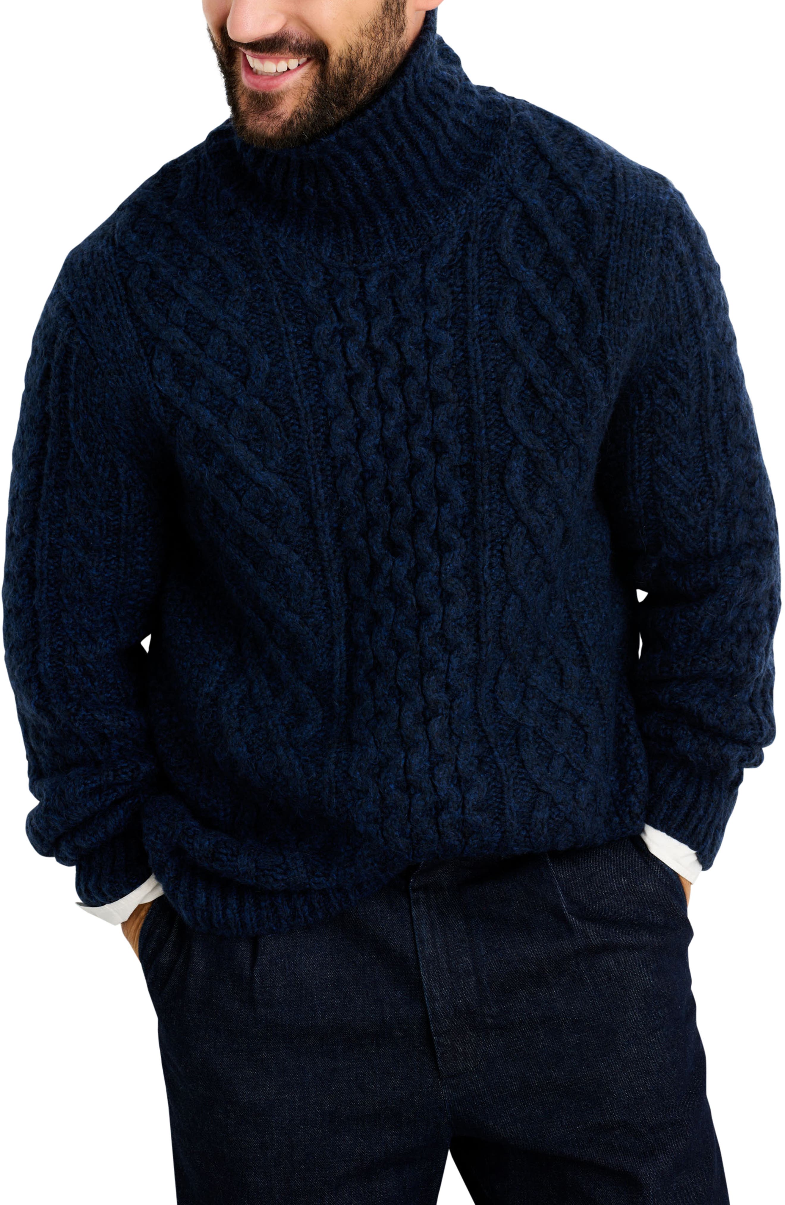 Men's Slim Fit Turtleneck Sweaters 