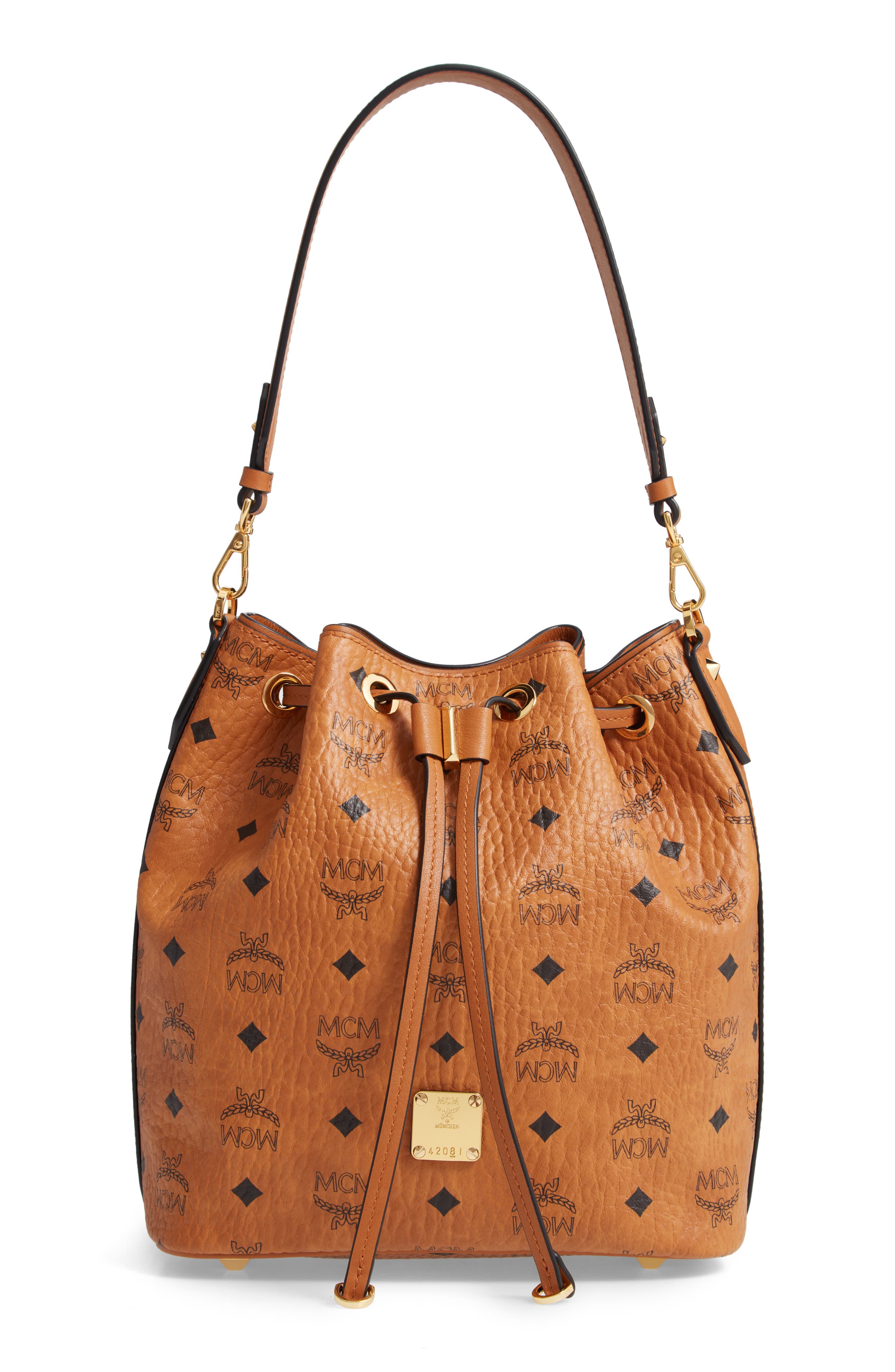 MCM Essential Visetos Original Drawstring Bag Nordstrom