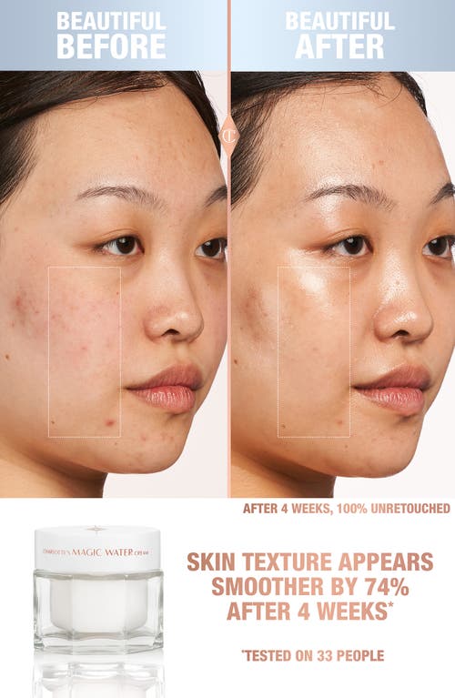 Charlotte Tilbury Magic Water Cream Gel Moisturizer With Niacinamide In Jar