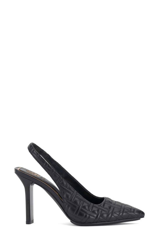 Shop Vince Camuto Baneet Pointed Toe Slingback Pump In Black