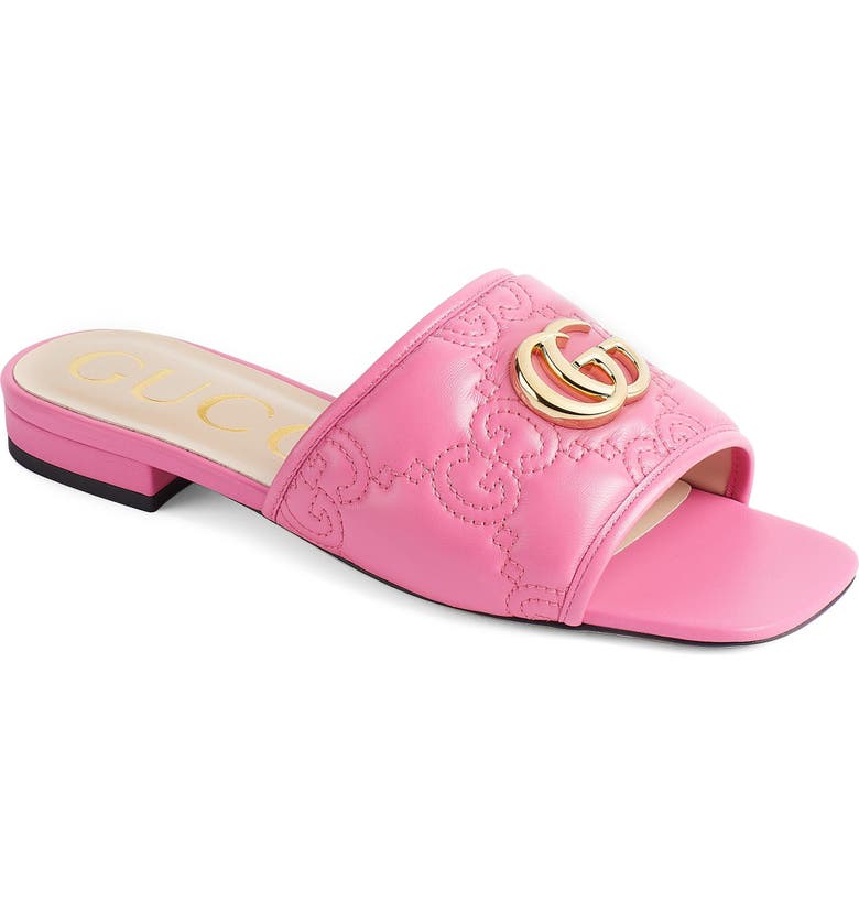 Gucci Jolie GG Matelassé Slide Sandal | Nordstrom