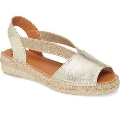 Toni Pons Etna Espadrille Sandal - Metallic