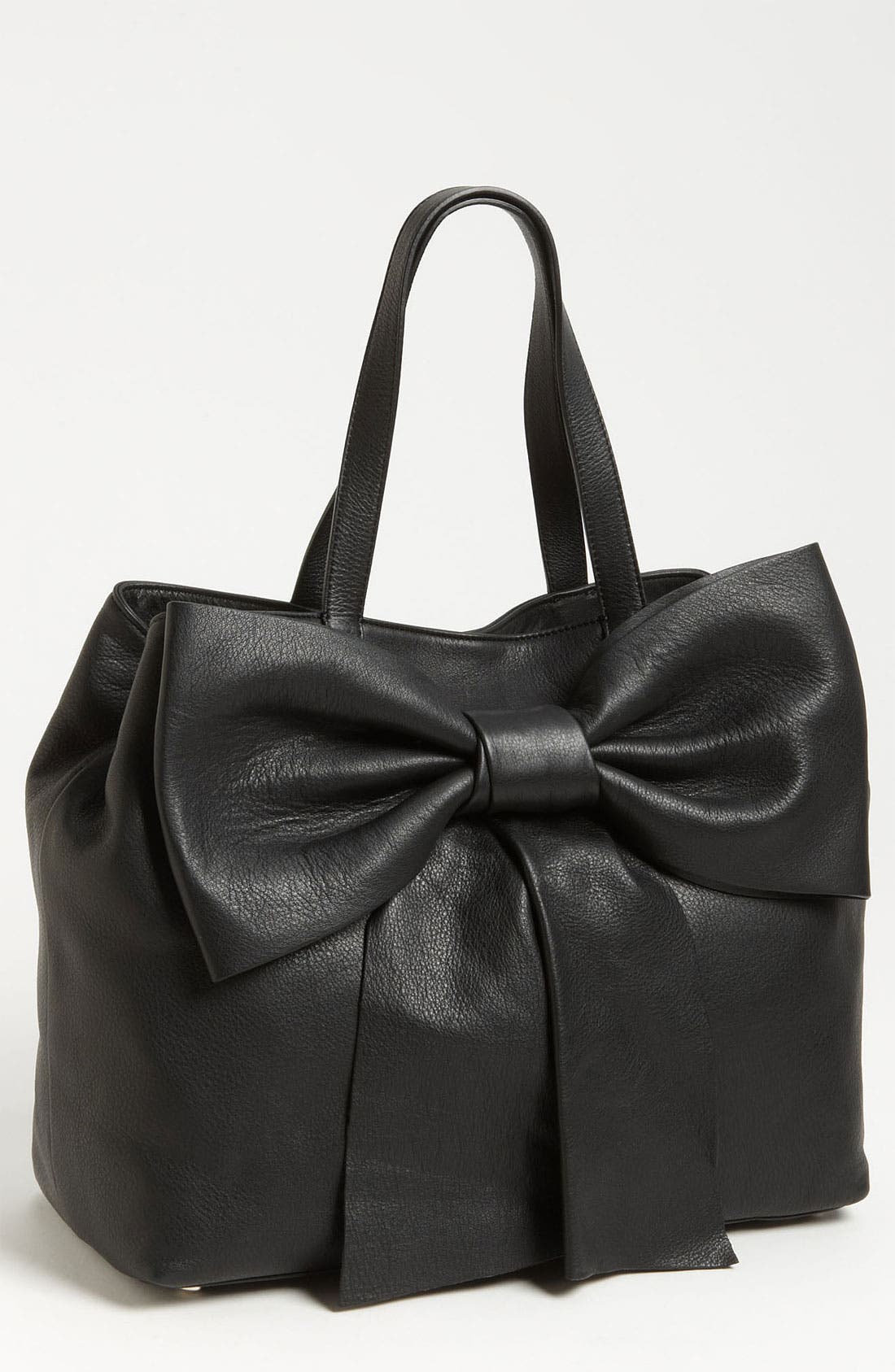 RED Valentino 'Bow' Leather Satchel Nordstrom