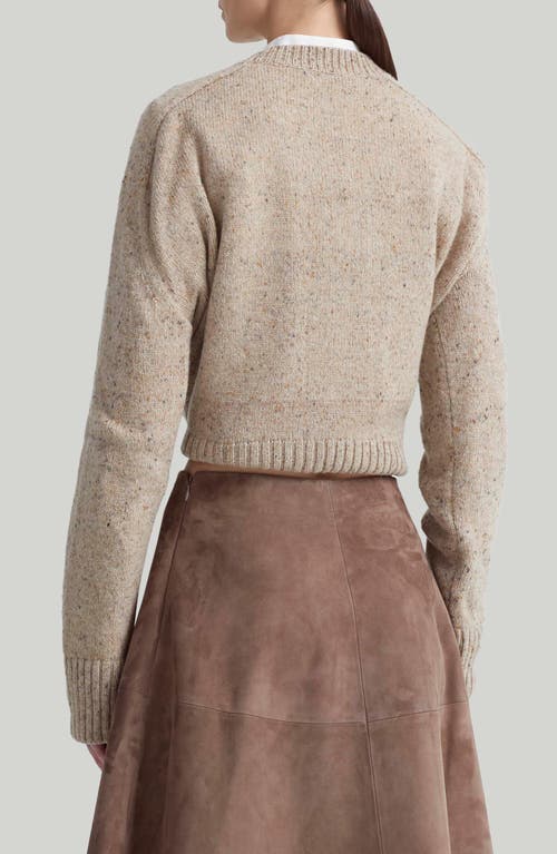 Shop Altuzarra Leona Merino Wool Blend Sweater In 000377 Sapling