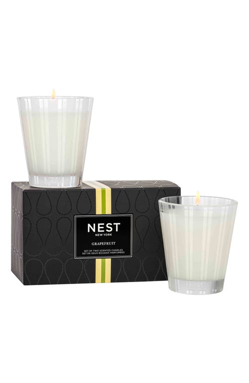 NEST New York Grapefruit Candle Duo $92 Value