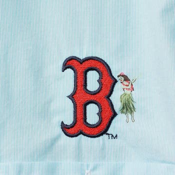  Boston Red Sox Men's Embroidered Full Button Jersey
