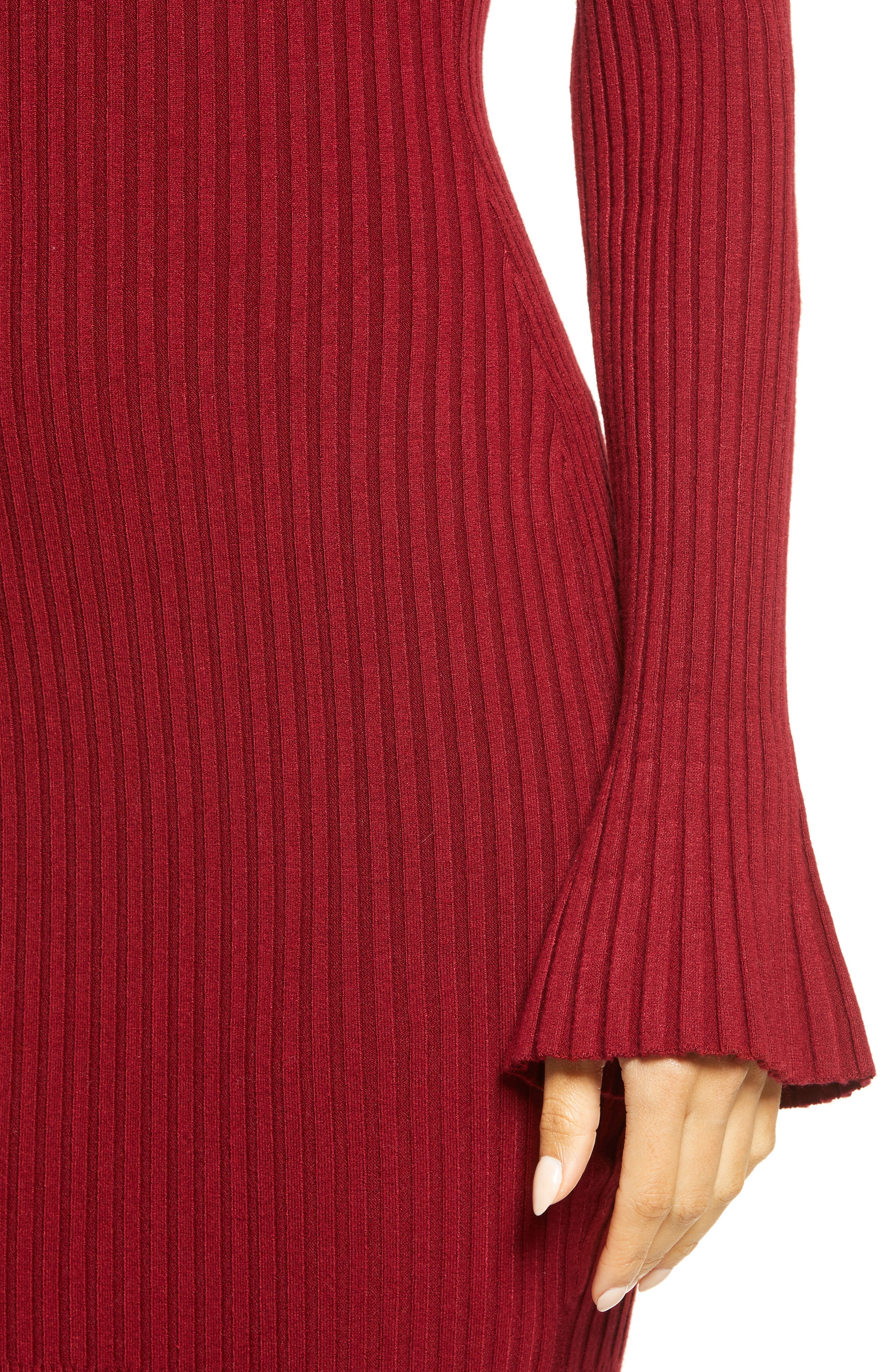 bebe turtleneck sweater dress