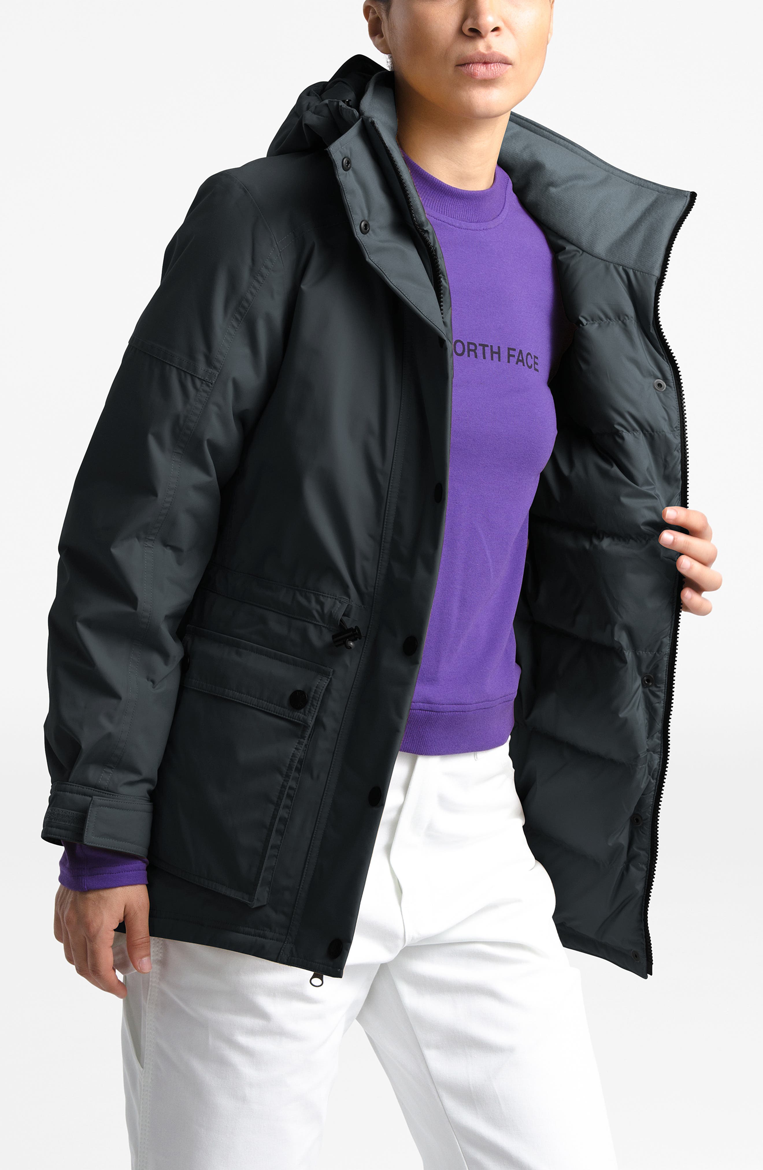 the north face reign on down parka