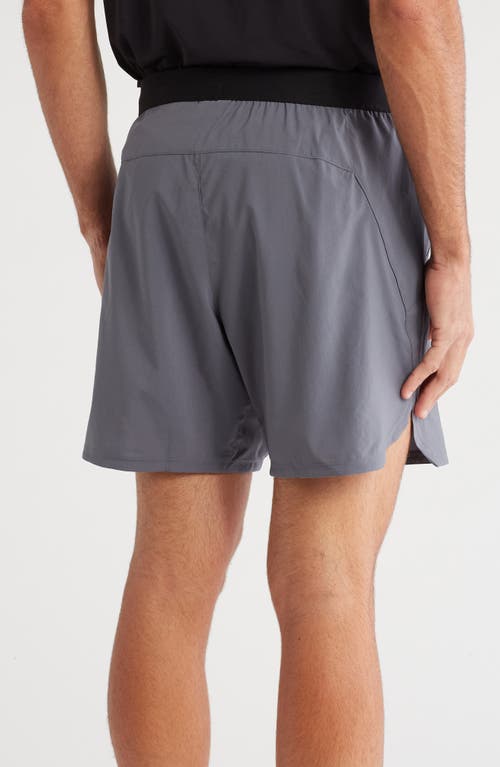 Shop Reebok Ts Speed 3.0 Shorts In Grey/black
