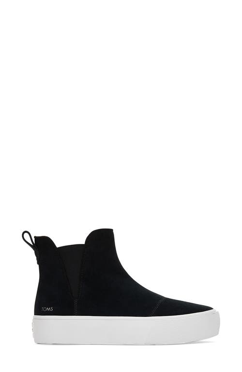 Shop Toms Fenix Chelsea Boot In Black