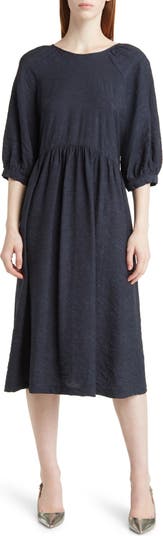 Nordstrom Elbow Sleeve Midi Dress | Nordstrom