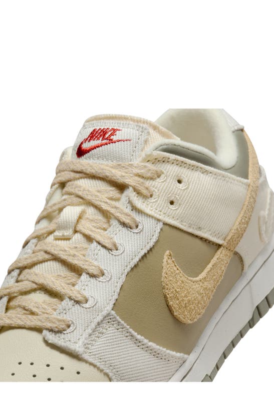 Shop Nike Dunk Low Basketball Sneaker In Coconut Milk/ Sesame/ Bone