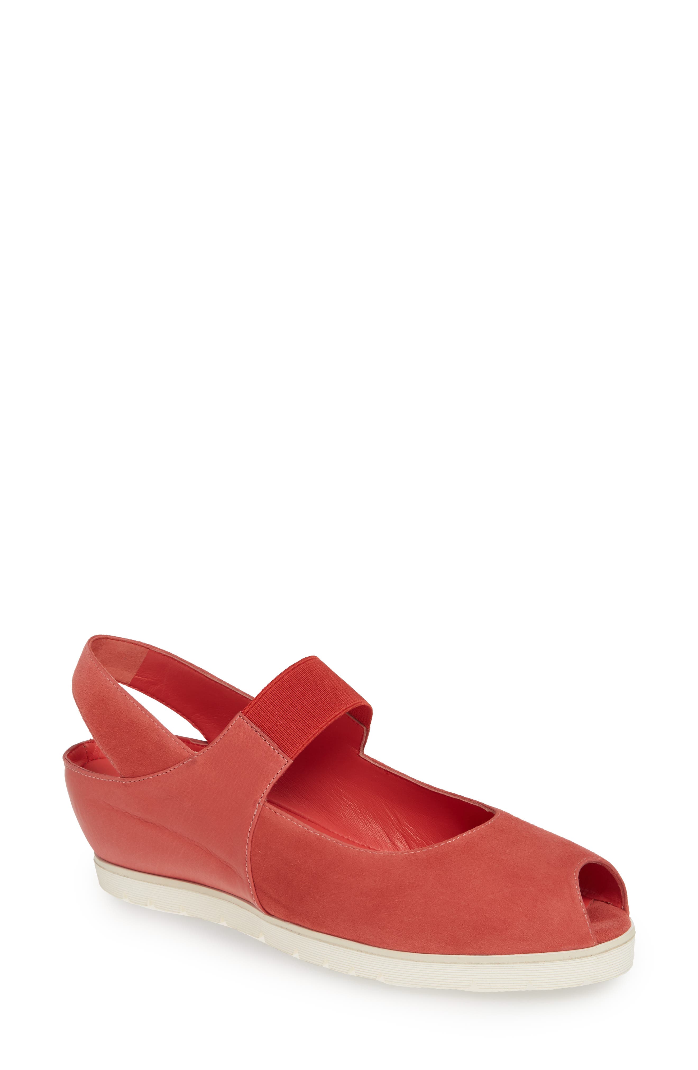 Pas De Rouge Silvia Mary Jane Sandal - Pink