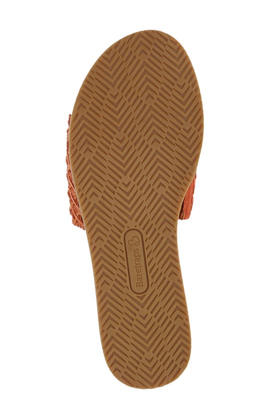 Shop Baretraps Noya Slide Sandal In Orange Aid