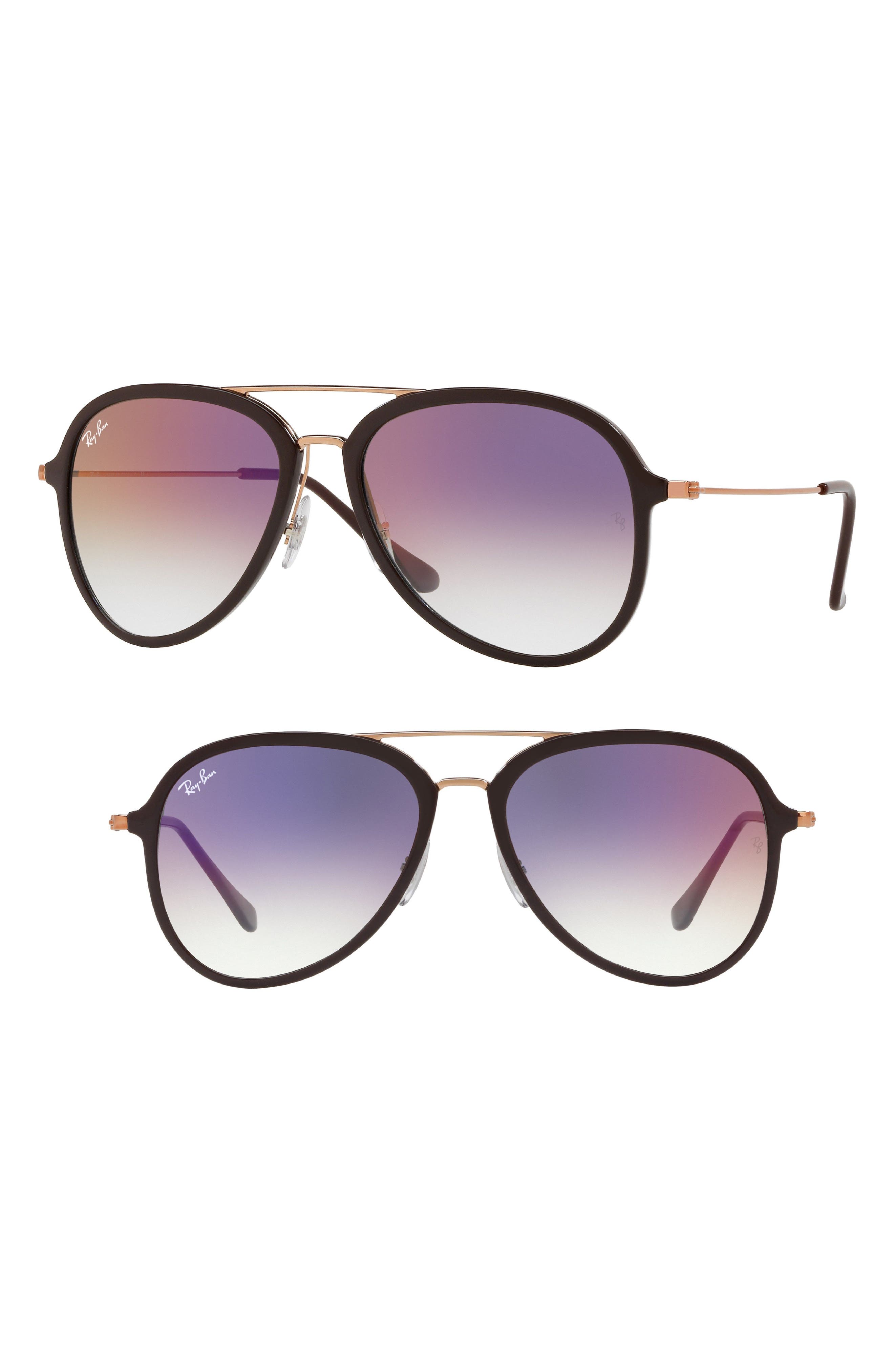 RayBan 57mm Pilot Sunglasses Nordstrom