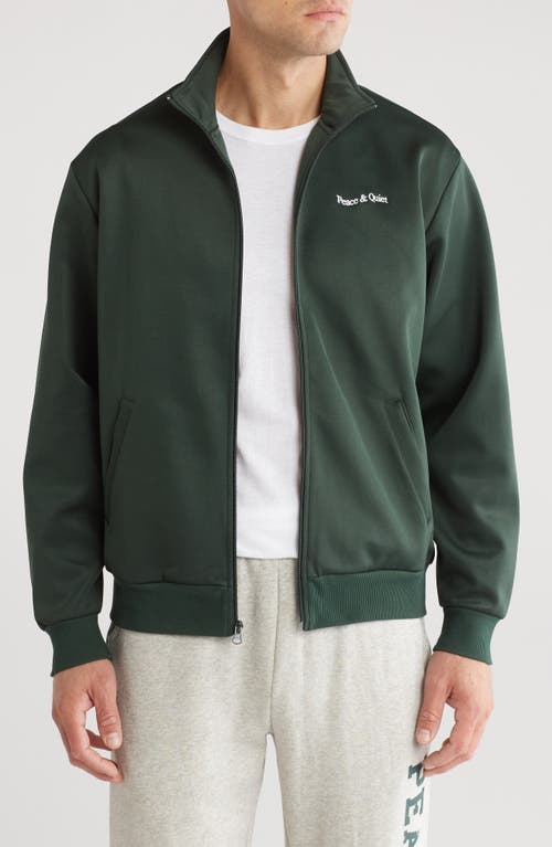Warm Up Track Jacket in Forest